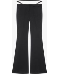 Givenchy - Pantalon de tailleur évasé Voyou en laine et mohair - Lyst
