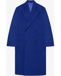 Givenchy - Cappotto oversize in lana e cachemire - Lyst
