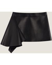 Givenchy - Slashed Mini Skirt - Lyst