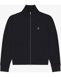 Givenchy - Tracksuit Jacket In Fleece With 4g Detail - Lyst