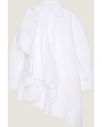 Givenchy - Asymmetric Shirt Dress - Lyst
