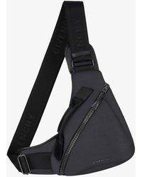 Givenchy - Small G-zip Triangle Bag In 4g Nylon - Lyst