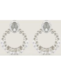 Givenchy - Broken Chandelier Clip Earrings - Lyst