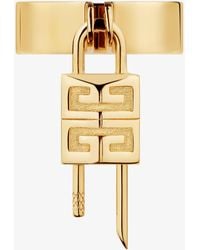 Givenchy - Anello Lock mini in metallo - Lyst