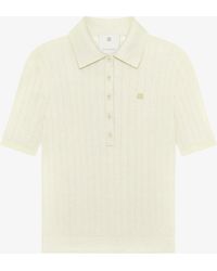 Givenchy - Pullover stile polo in lana - Lyst