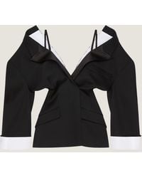 Givenchy - Single-Breasted Slashed Jacket - Lyst