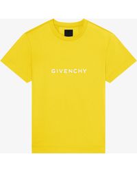 Givenchy - T-shirt slim Reverse en coton - Lyst