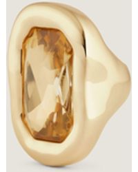Givenchy - Sculptural Crystal Ring - Lyst