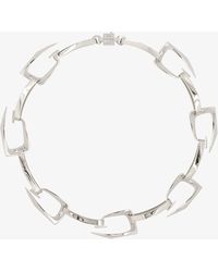 Givenchy - Collana Giv Cut in metallo - Lyst