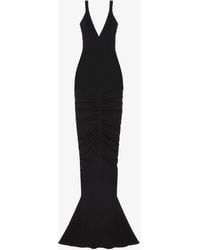 Givenchy - Ruched Dress With Twisted Straps - Lyst
