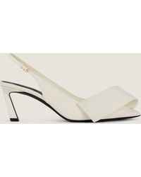 Givenchy - Twisted Ribbon Slingbacks Pumps - Lyst