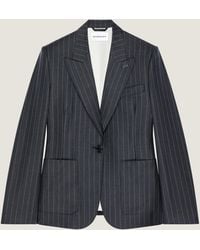 Givenchy - Single-Breasted Striped Jacket - Lyst