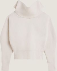 Givenchy - Slashed Sweater - Lyst