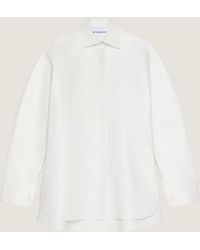 Givenchy - Overshirt in pelle - Lyst