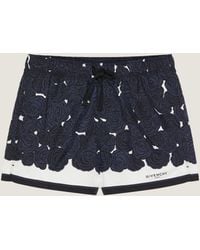 Givenchy - Swim Shorts With Pompom Print - Lyst