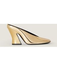 Givenchy - Mules à talons Sculpted en cuir effet miroir - Lyst