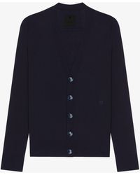 Givenchy - Cardigan en coton et soie - Lyst