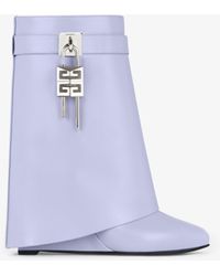 Givenchy - Shark Lock Ankle Boots - Lyst