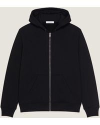 Givenchy - Felpa con cappuccio e zip in tessuto garzato con stampa Photographic Negative - Lyst