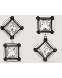 Givenchy - Deconstructed Crystals Earrings - Lyst