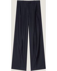 Givenchy - Double Pleat Striped Pants - Lyst