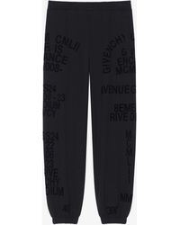 Givenchy - Pantalon de jogging en molleton - Lyst