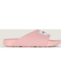 Givenchy - Mules Label Slide en gomme - Lyst