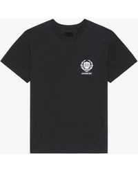 Givenchy - T-shirt Crest en coton - Lyst