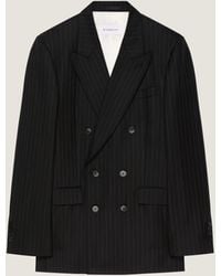 Givenchy - Double Breasted Fitted Jacket - Lyst
