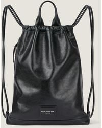 Givenchy - Antigona Stamped Backpack In Grained Shiny Leather - Lyst