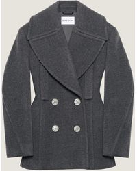 Givenchy - Cocoon Peacoat - Lyst