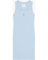 Givenchy - Tank Dress In Cotton With 4g Detail - Lyst