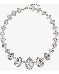 Givenchy - Short 4G Crystal Necklace - Lyst