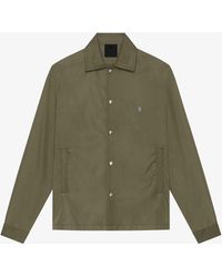 Givenchy - Overshirt With 4G Detail - Lyst