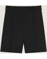 Givenchy - Double Pleat Bermuda Shorts - Lyst