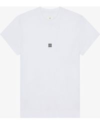 Givenchy - T-shirt slim en coton - Lyst