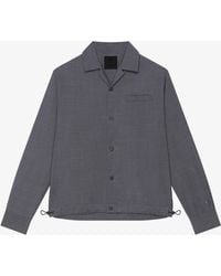 Givenchy - Giacca-camicia in lana - Lyst