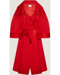 Givenchy - Long Cocoon Coat - Lyst