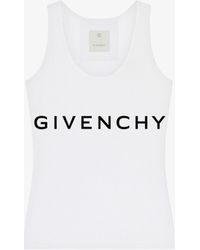 Givenchy - Débardeur slim Archetype en coton - Lyst