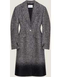 Givenchy - Cocoon Fitted Coat - Lyst