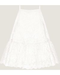 Givenchy - Sliced Mini Ruffled Dress - Lyst