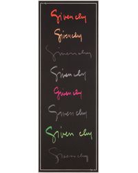 Givenchy - Stola in seta con firma multicolore - Lyst