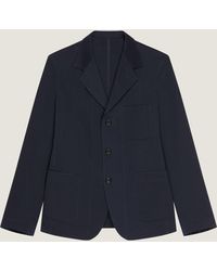 Givenchy - Single-Breasted Deconstructed Jacket - Lyst