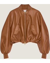 Givenchy - Bomber corto Cocoon in nappa - Lyst
