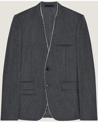 Givenchy - Single-Breasted Collarless Fitted Jacket - Lyst