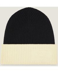 Givenchy - Cappello bicolore in lana e cashmere - Lyst
