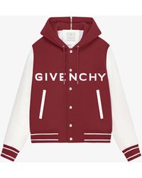 Givenchy - Hooded Varsity Jacket - Lyst