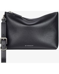 Givenchy - Voyou Pouch In Grained Leather - Lyst