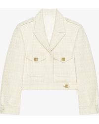 Givenchy - Giacca Crop - Lyst