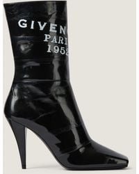 Givenchy - Sliced Square Tape Ankle Boots - Lyst